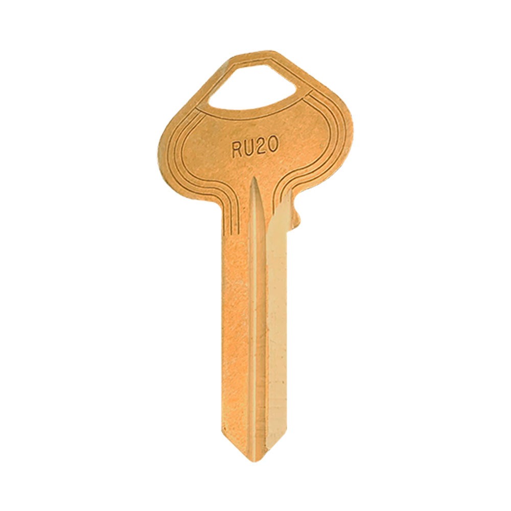 RU20 / A1011D41 Key Blank  Brass