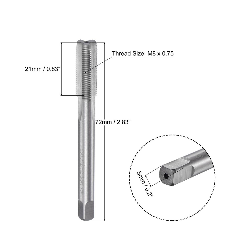 Thread Milling Thread Mapping M8 x 0.75 Metric Left