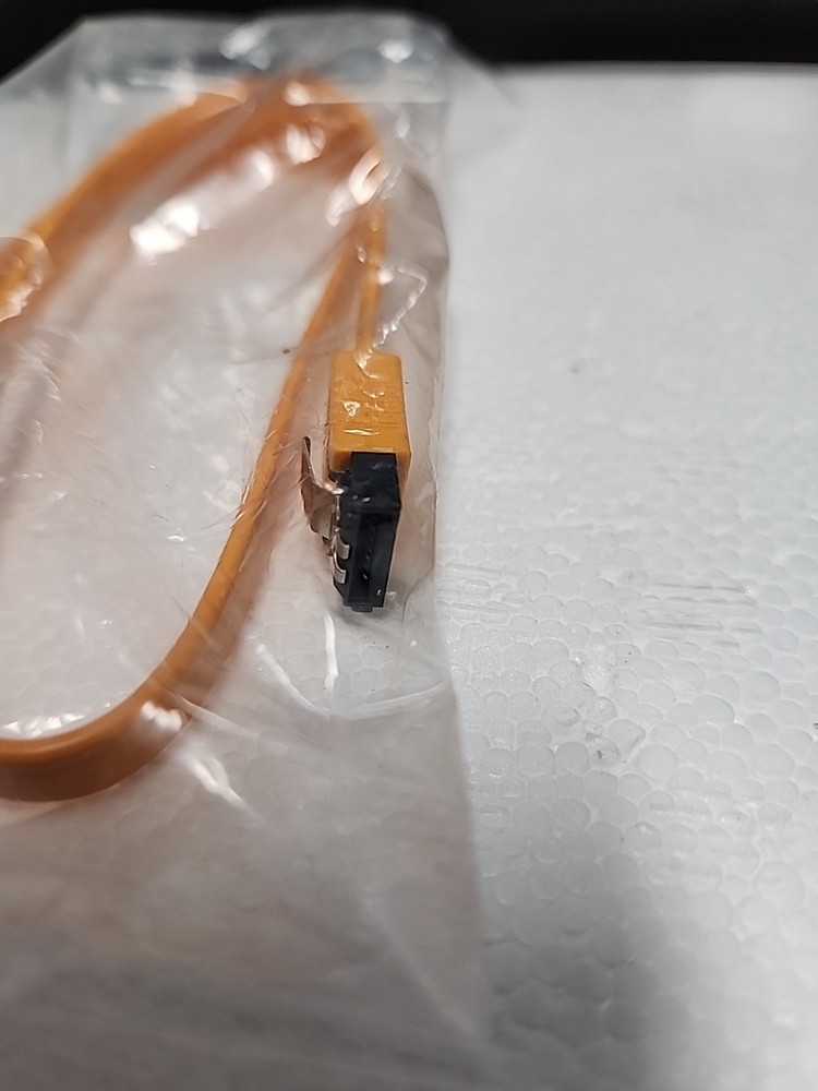 BIOSTAR Accessory | SATA Cable | Orange | Latching | 18" | NEW