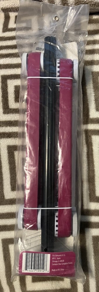 F.A. Edmunds 9”x12” Stitch N’ Scroll Split Dowel Rachet Frame Needlepoint New