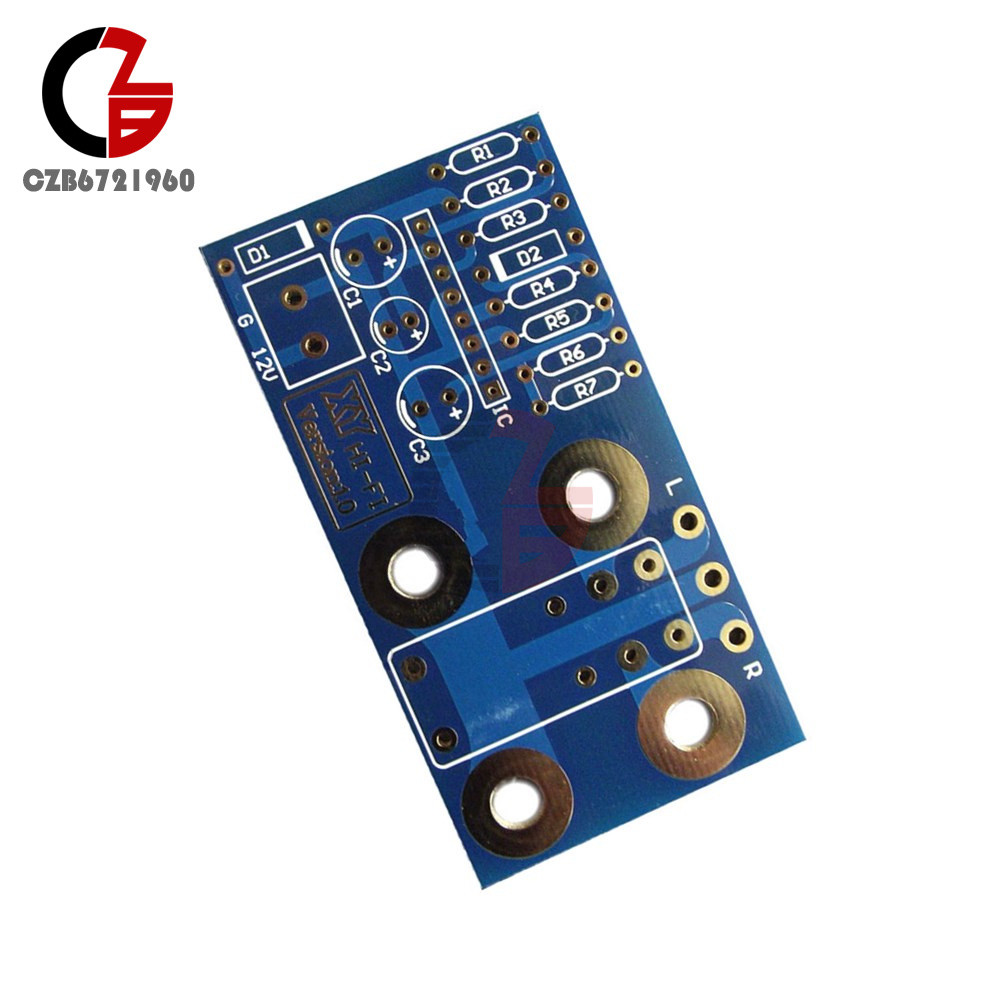 Dual channel UPC1237 Speaker Protection Board PCB Delay DC Protection New