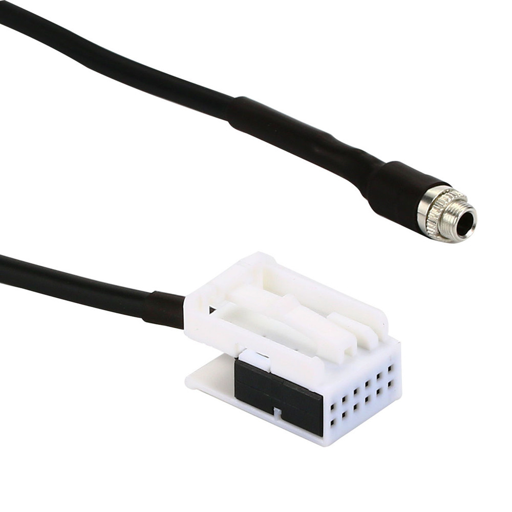 AD AUX Audio Input Female Adapter Cable for BMW E63 E64 E60 E61