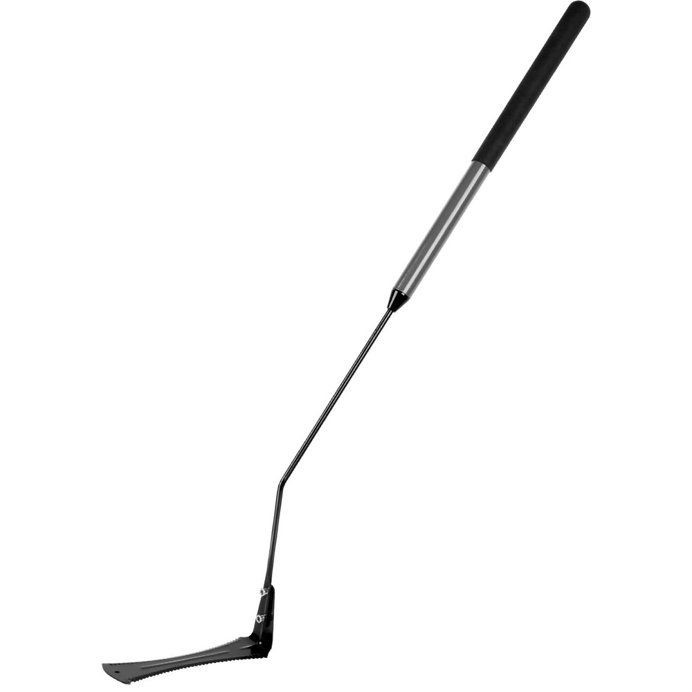 Walensee Grass Whip with Double-Edged Serrated Sharp 39-Inch, Grey+Black