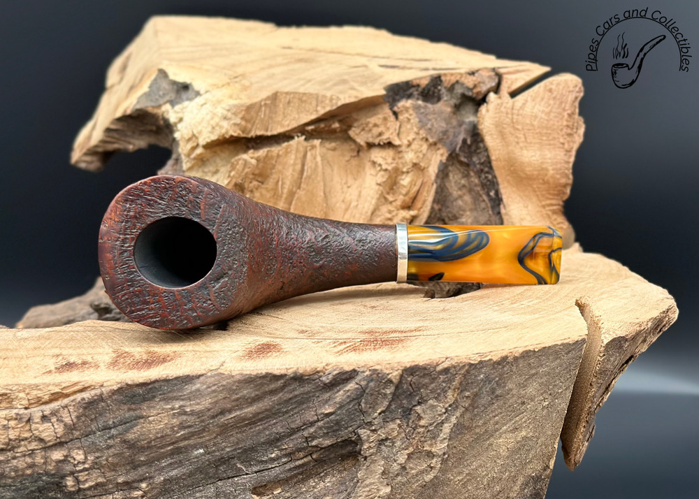 Thomas Martin Sandblasted Freehand Smoking Pipe