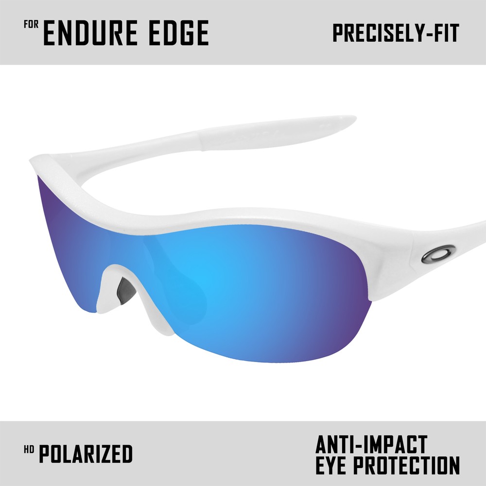 Anti Scratch Polarized Replacement Lenses for-Oakley Endure Edge OO9073