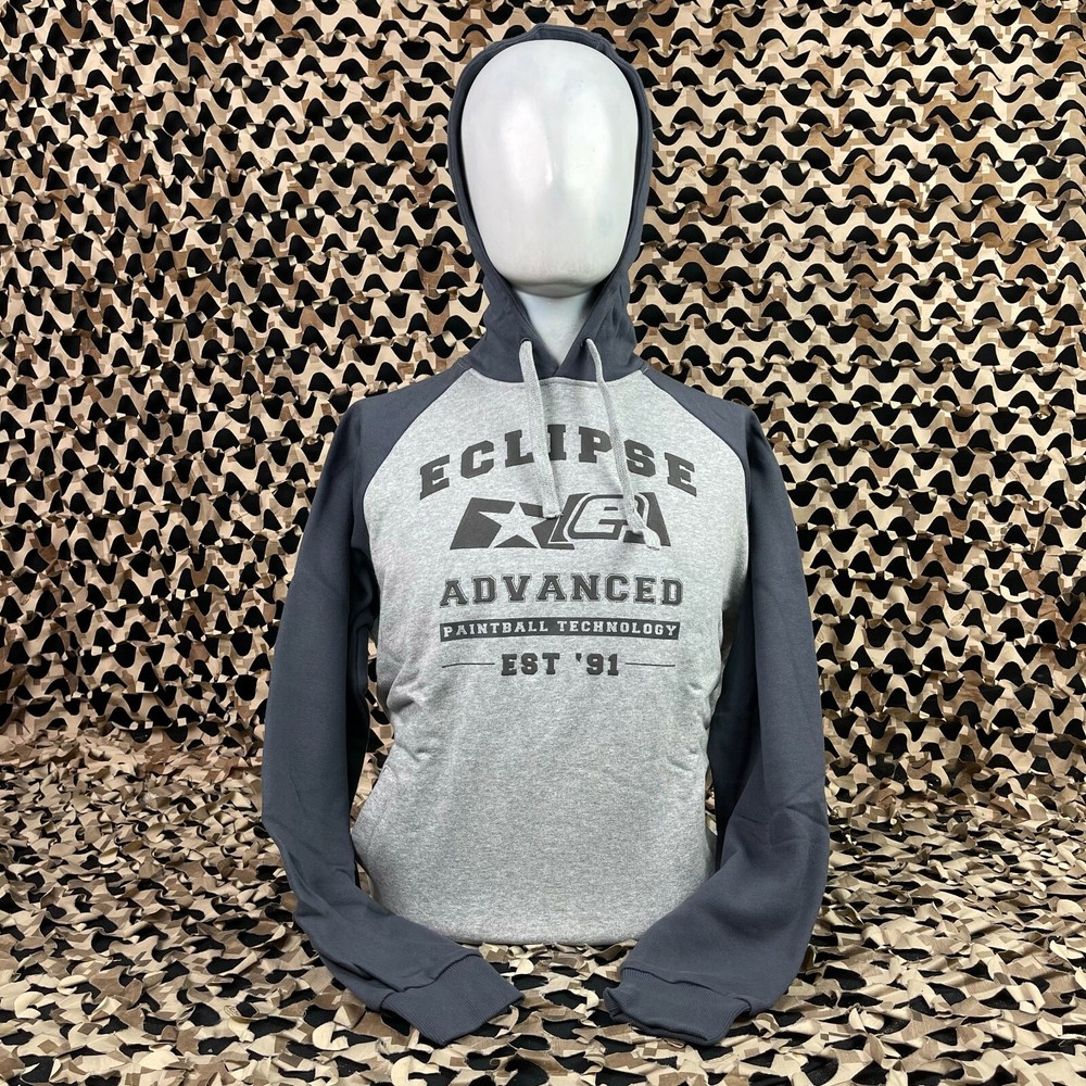 NEW Planet Eclipse 2014 Campus Hooded Sweatshirt - Grey/Charcoal - Medium