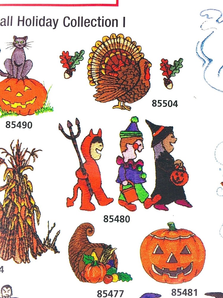 Amazing Designs Embroidery Software Fall Holiday Collection 20 Designs