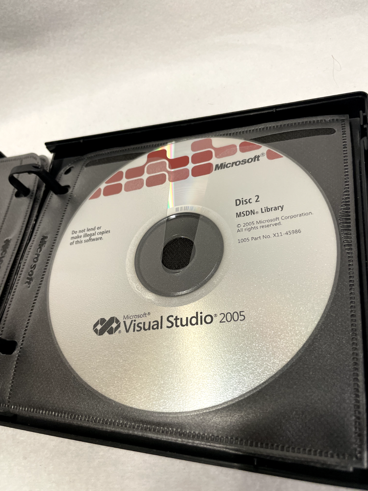 Microsoft Visual Studio 2005 Professional Edition ACADEMIC USE ONLY