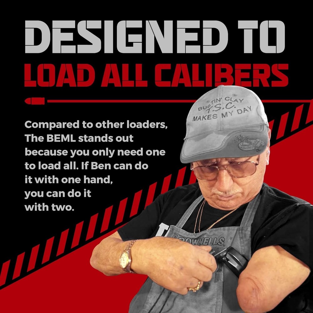 Durable Stainless Steel Magazine Loader - 2-Pack for Easy One-Hand Loading