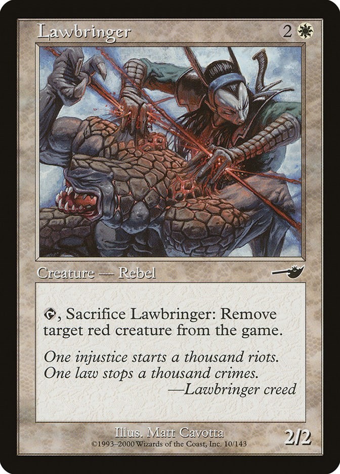 Lawbringer Nemesis 10 MTG MP