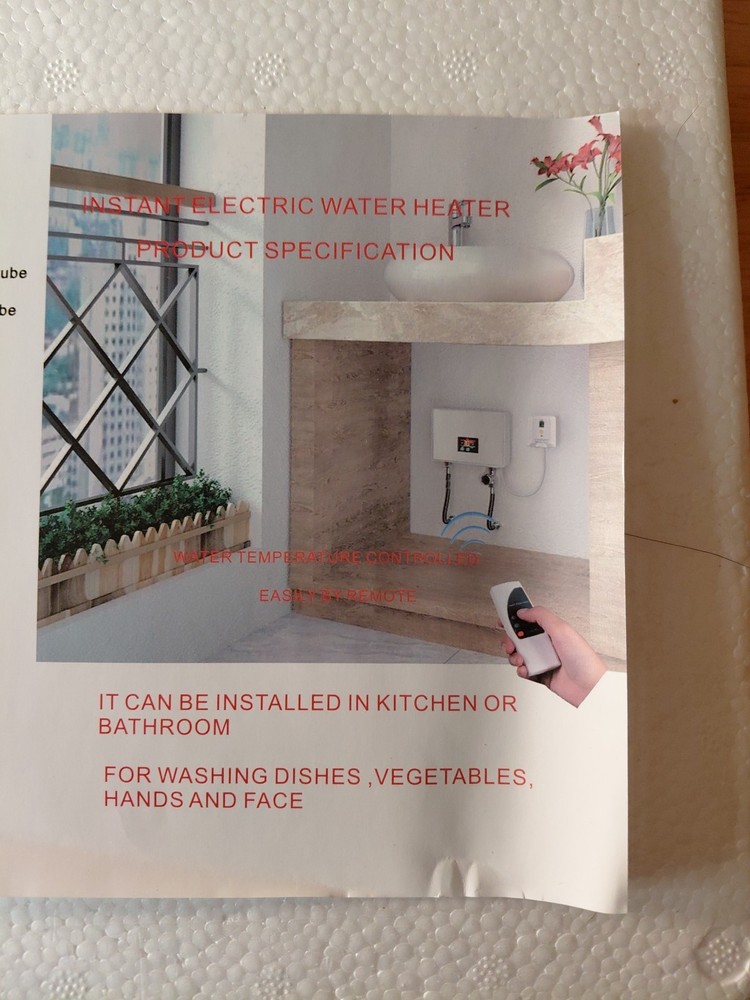 Intelligently Thermostatic Water Heater - Tankless Water Heater - Mini