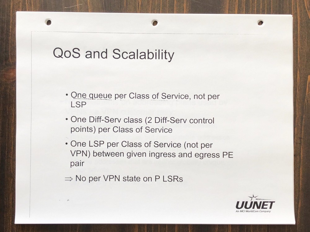 Cisco Systems - BGP/MPLS VPNs Seminar Handout (1999)