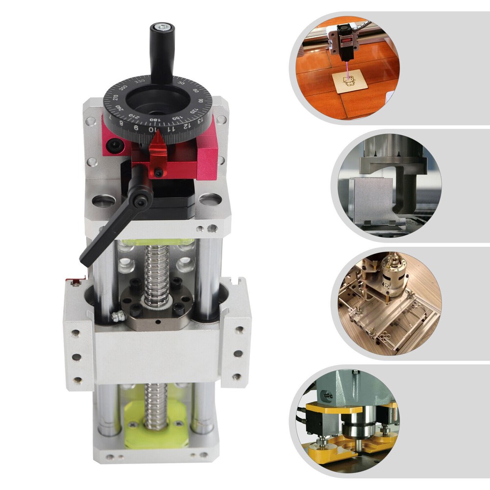 100mm Ballscrew 1605 Double Optical Axis Linear Rail Guide Linear Stage Actuator