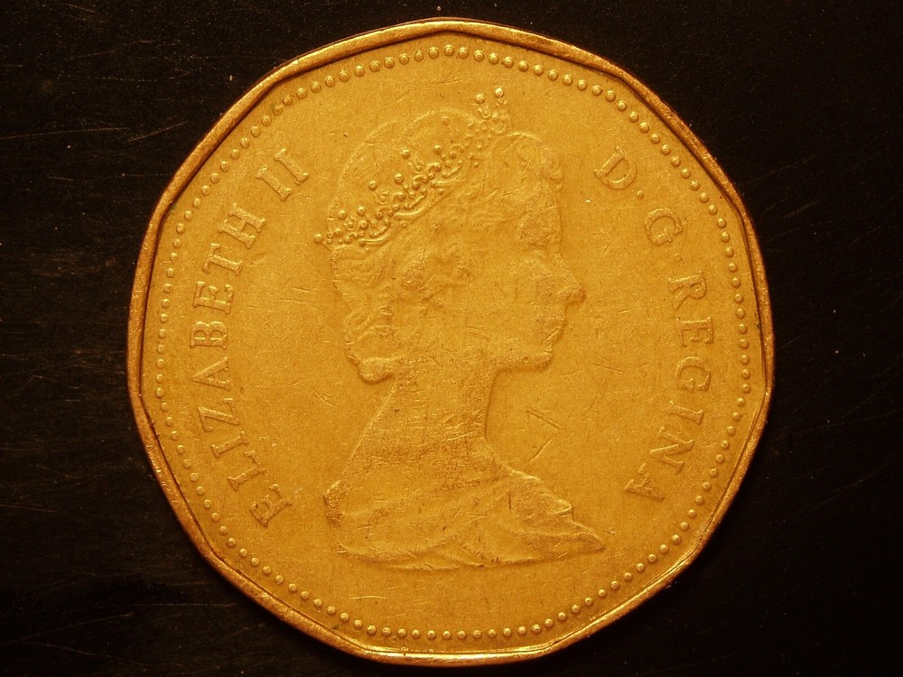 CANADA 1987 ONE DOLLAR COIN #1