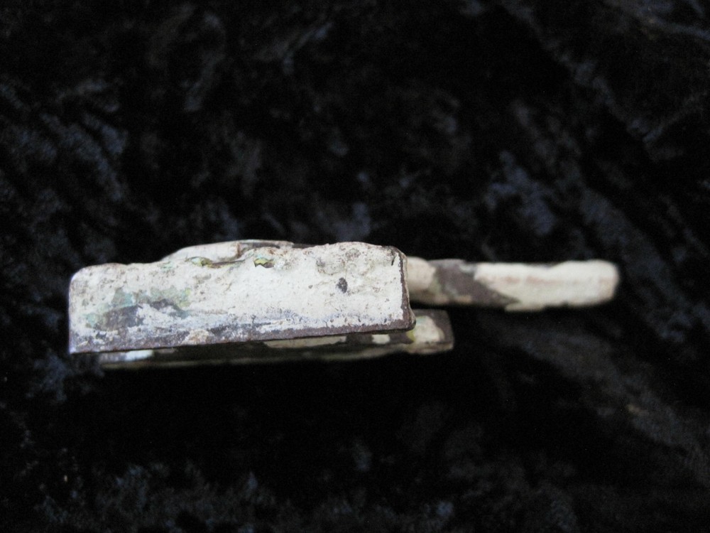 Door Lock Lever Antique Handle 2 1/4" Mount