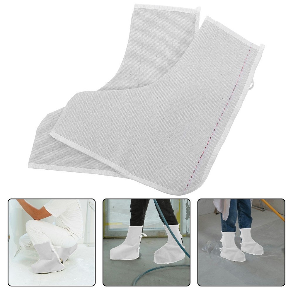 2 Pcs Welding Boot Covers for Men Boots Protector Foot Protectors Shoes