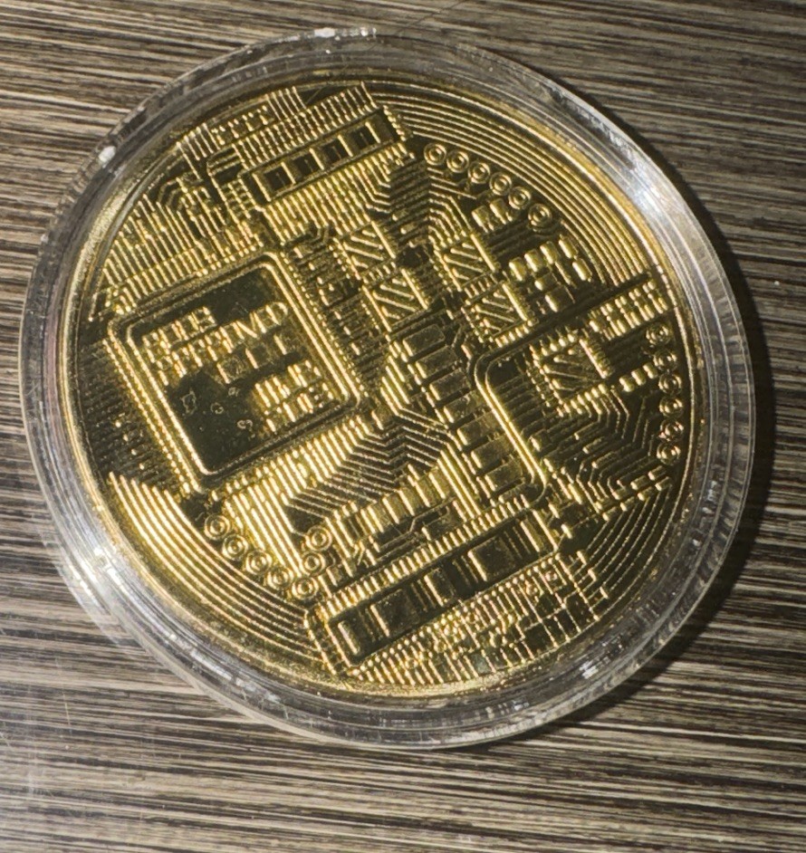 bitcoin commemorative coin