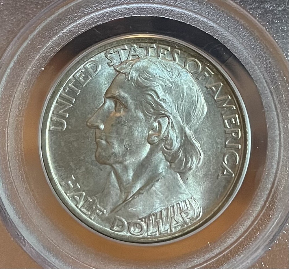 1936-S PCGS OGH! MS65 Boone Commemorative Silver Half Dollar