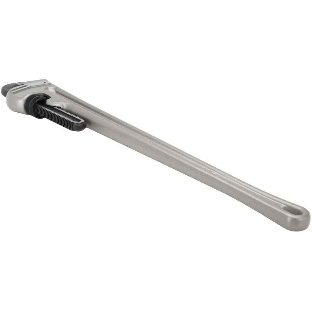 Paramount 36" Aluminum Adjustable Straight Pipe Wrench: 5" Pipe Capacity
