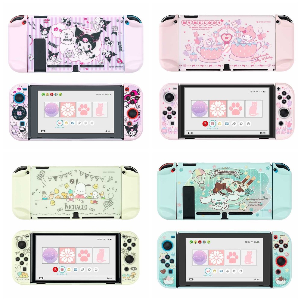 Protective Case for Nintendo Switch / Switch OLED Hard Shell Cover Happy Land