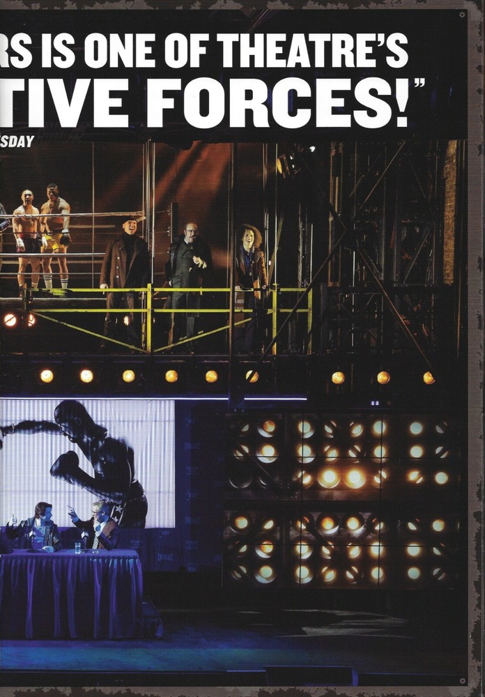 Andy Karl "ROCKY" Margo Seibert / Sylvester Stallone 2014 Souvenir Program