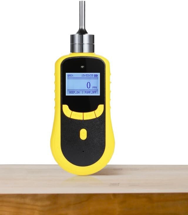 Digital Hydrogen Gas Detector Built-in Pump with 0-2000ppm Linear Error ≤ ±1%