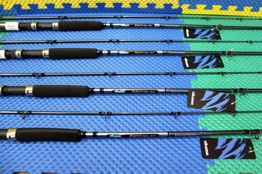 Okuma Classic Pro GLT Downrigger Rods CP-DR-762ML 4-Pack