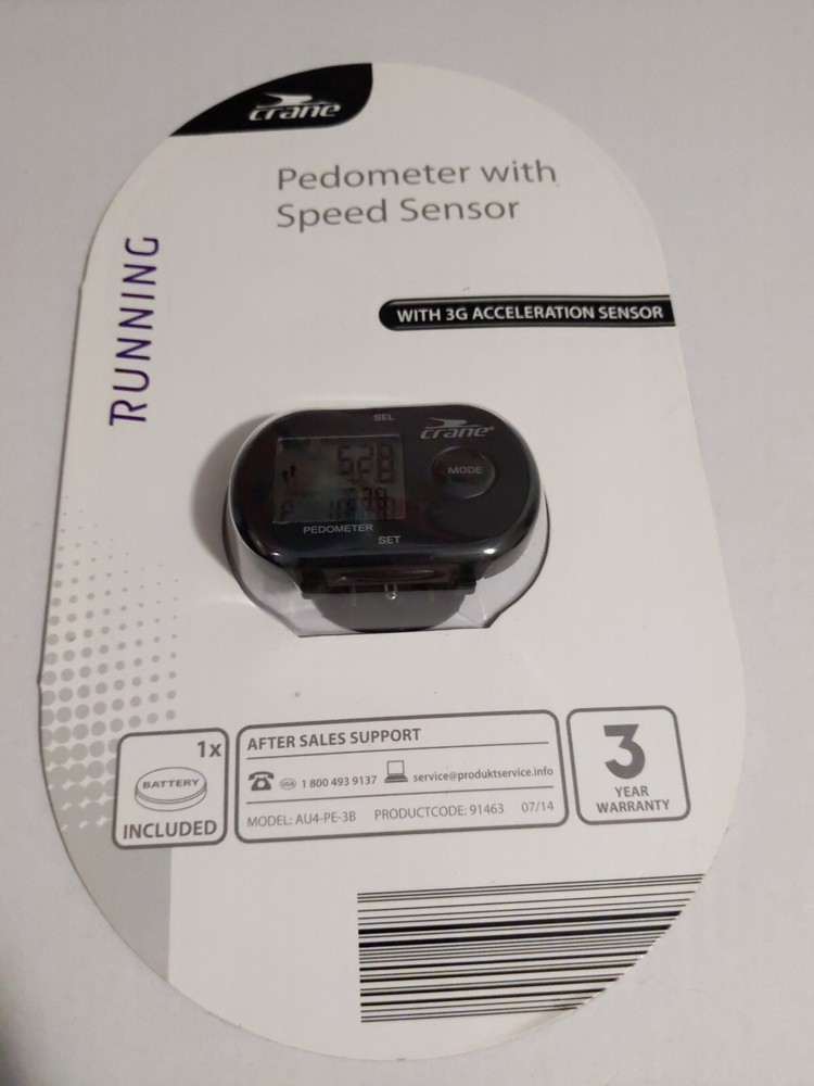 Crane Pedometer With 3g Acceleration Speed Sensor