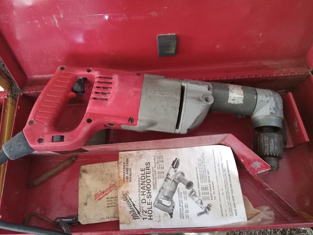 Milwaukee Heavy-duty Reversing 1/2" D-handlehole - Shooter