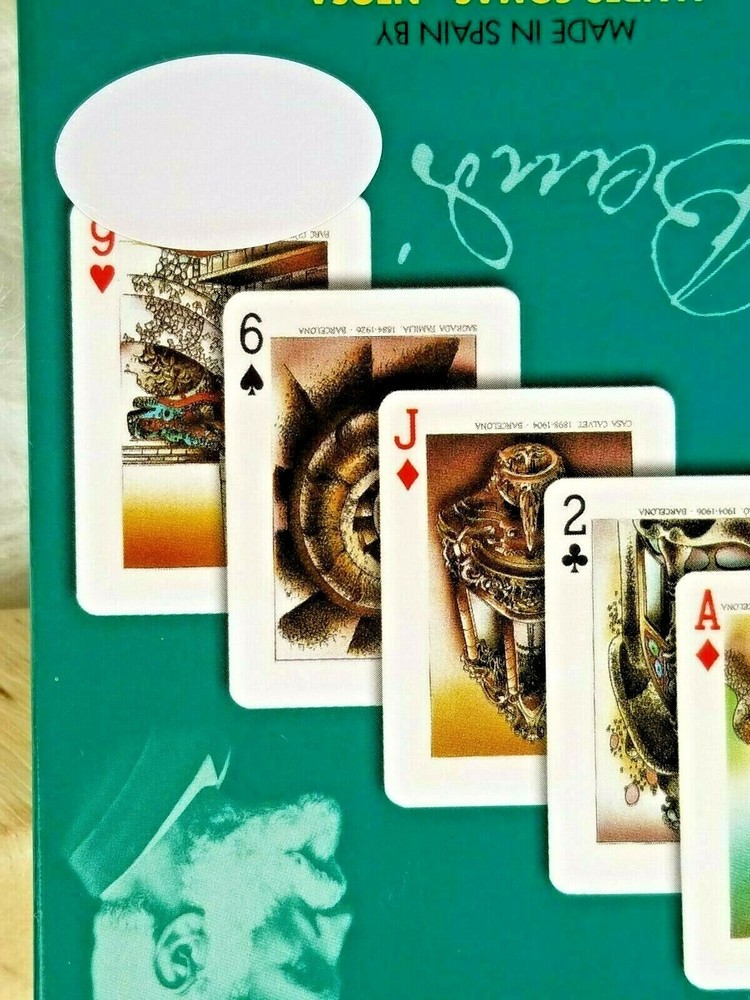 Gaudi Poker Playing Cards 54 Colour Illustrations