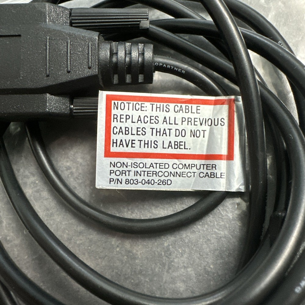 Moore Industries 803-053-26A Computer Port Interconnect Cable