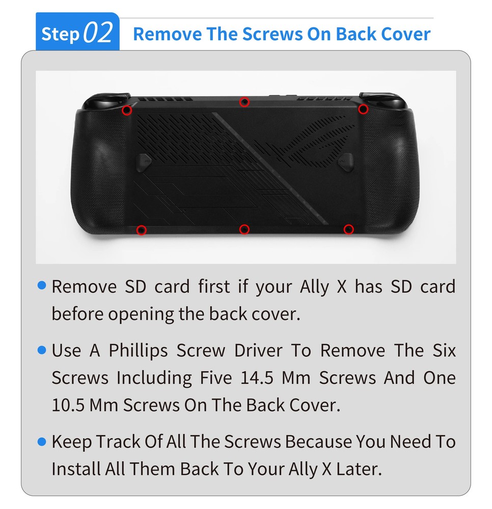 1Pair GuliKit Electromagnetic Joystick Module for ROG Ally X Upgrade Replacement