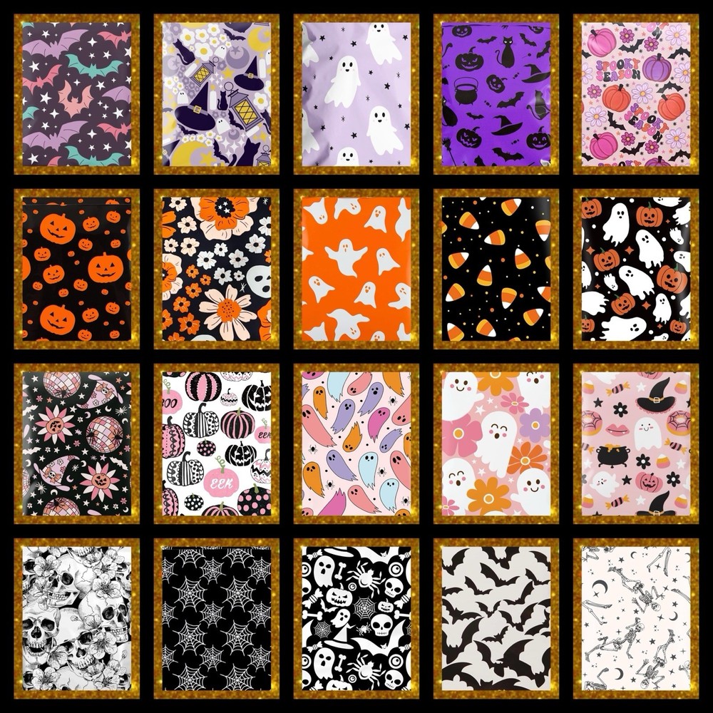 Poly Mailers Halloween Assortment