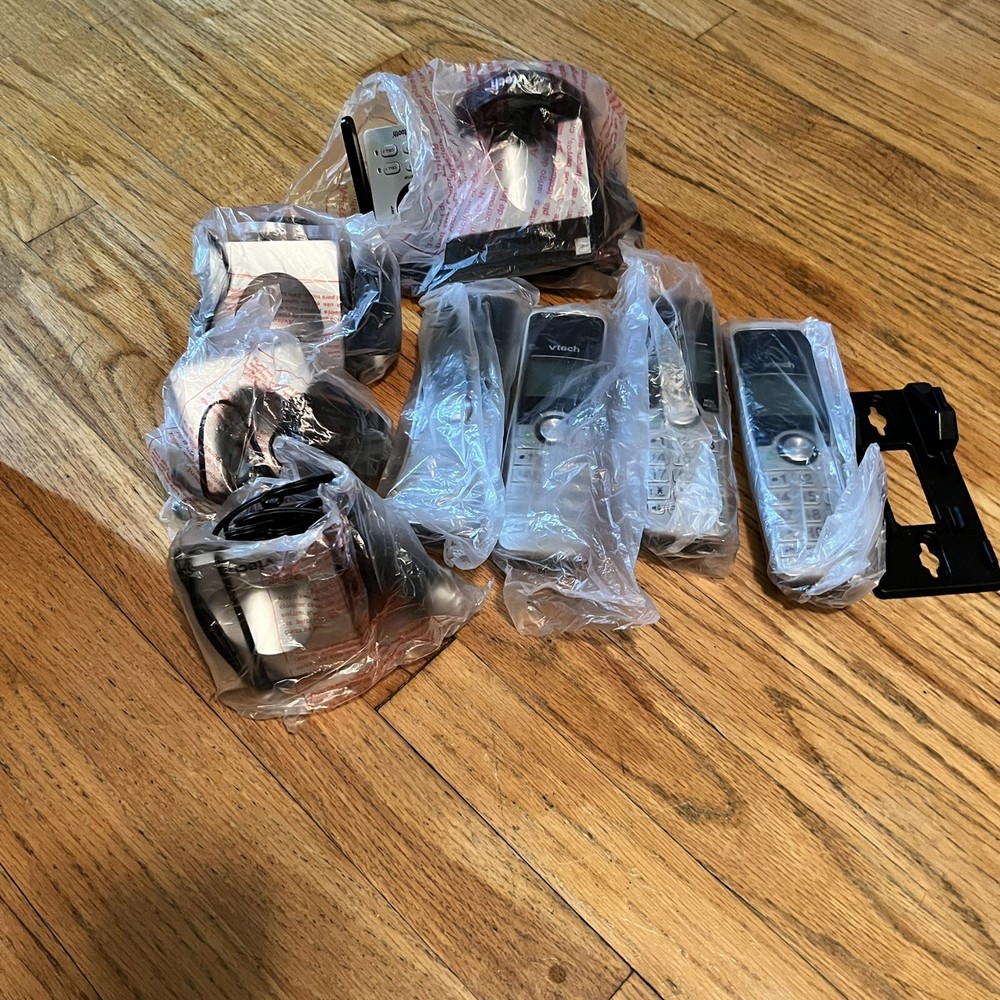 VTech Cordless Phone Answering Machine Bluetooth 4 Handset, IS8121-4