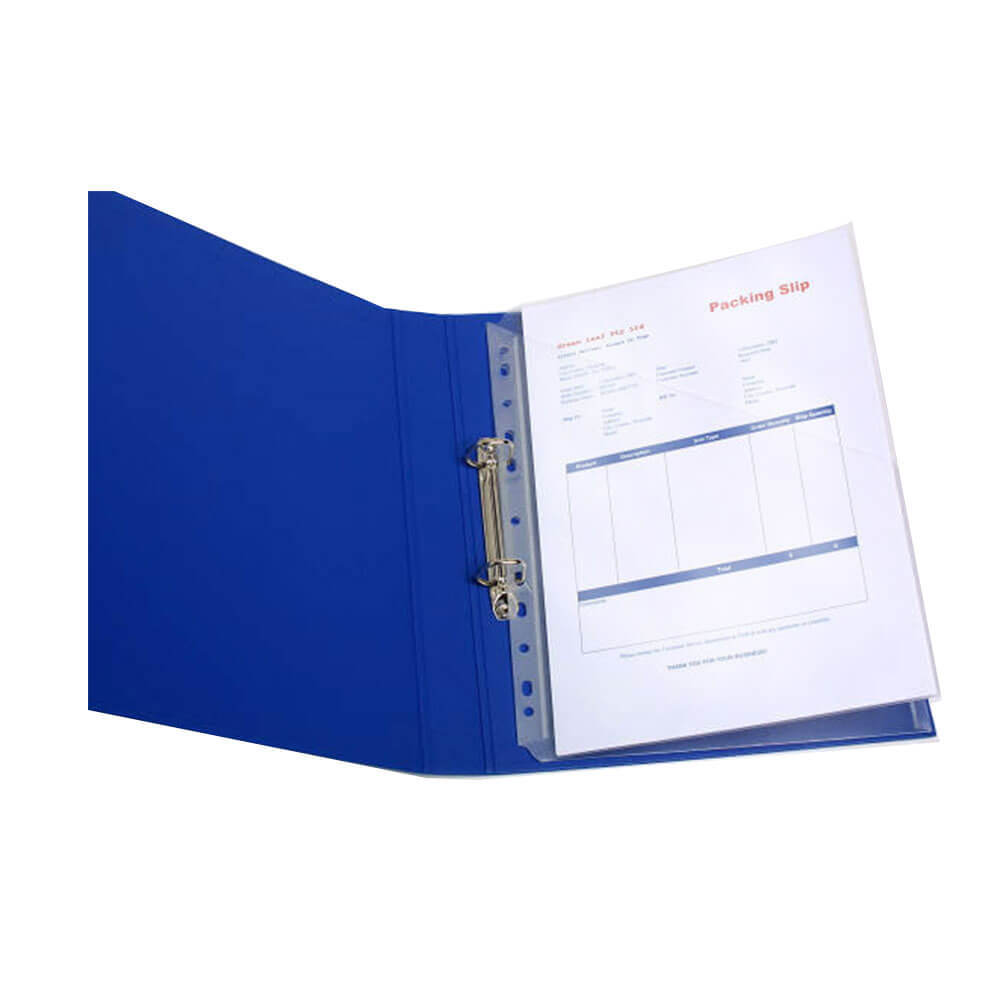 Marbig Document Holder A4 10pk Semi Rigid Heavy Duty Quick Easy Slant Opening