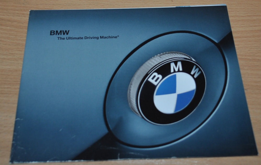 2005 BMW Model Range USA Brochure Prospekt ENG Edition