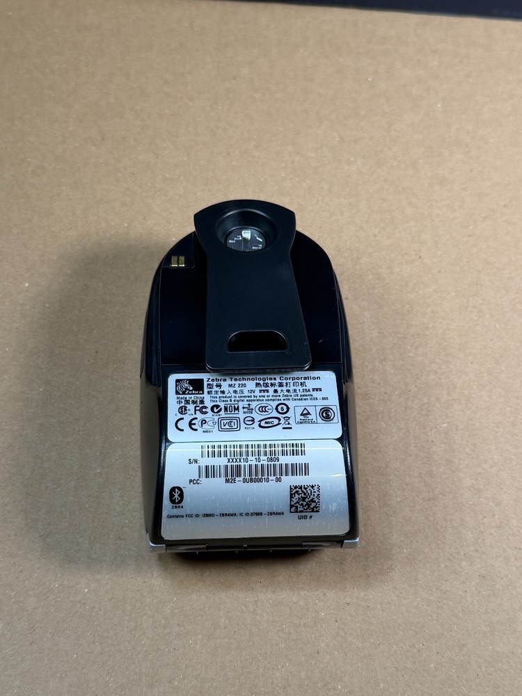 Zebra MZ220 Mobile Receipt Label Thermal Printer Bluetooth USB Ships Fast!!!