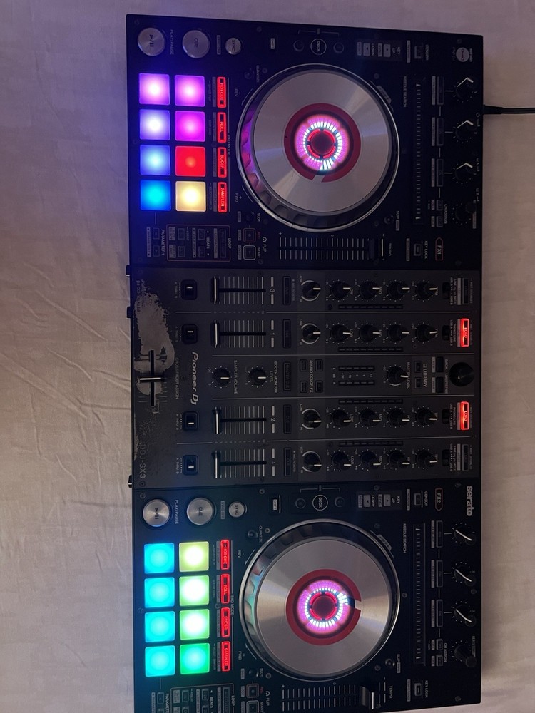 Pioneer DJ DDJ-SX3 Quad Deck Tabletop Controller USB Loop Filter Sound Card