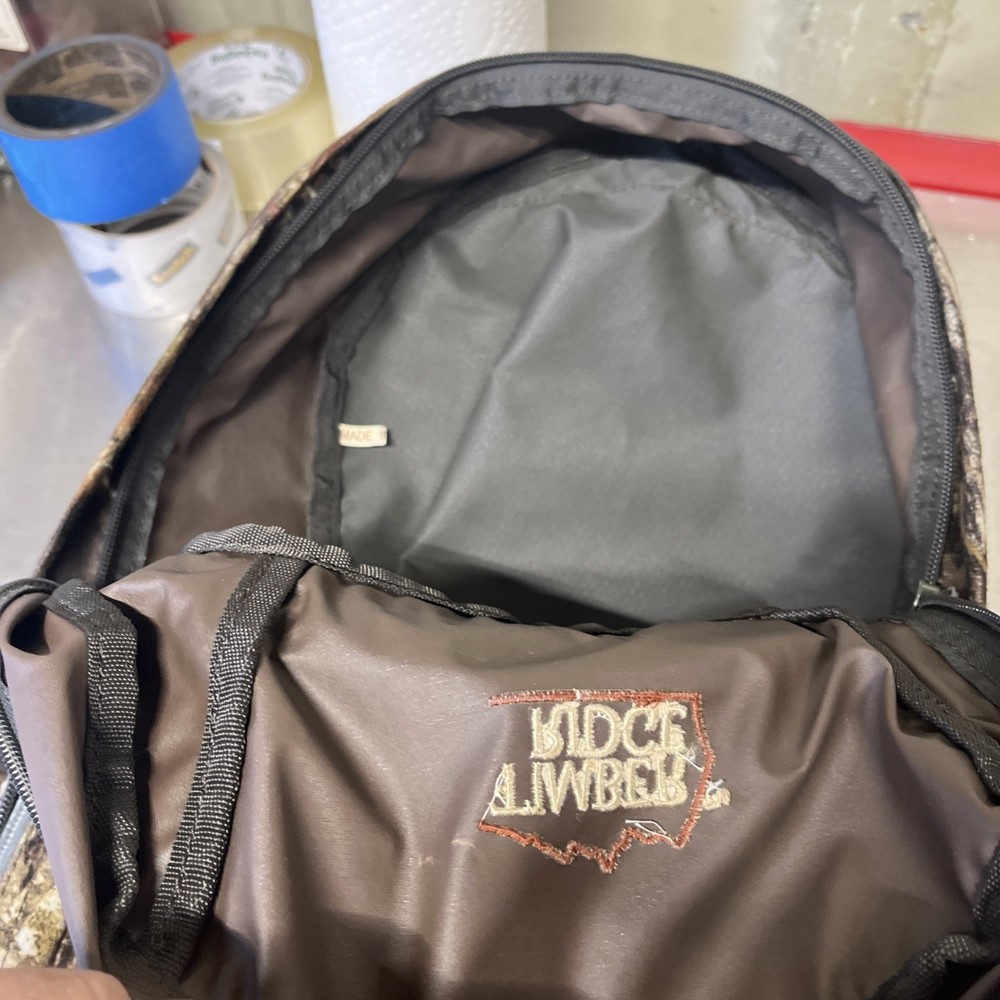 Timber Ridge Hunting Backpack/Book bag Medium size Camo Slightly used