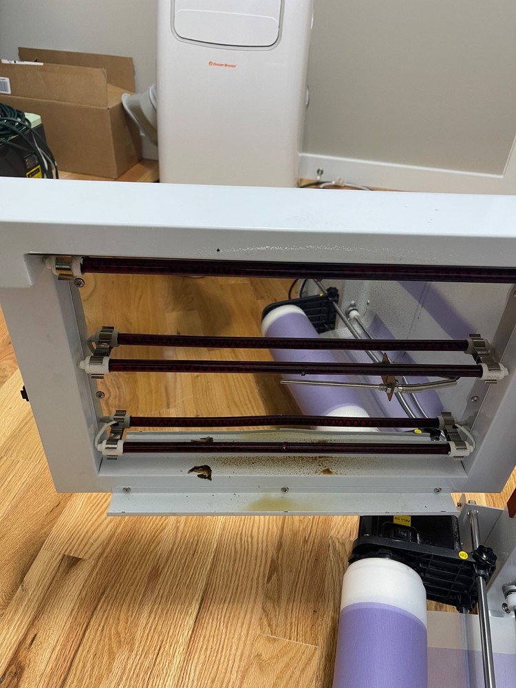 Uninet 1000 A3+ DTF Printer with a Semi-Automatic Powder Shaker Macine