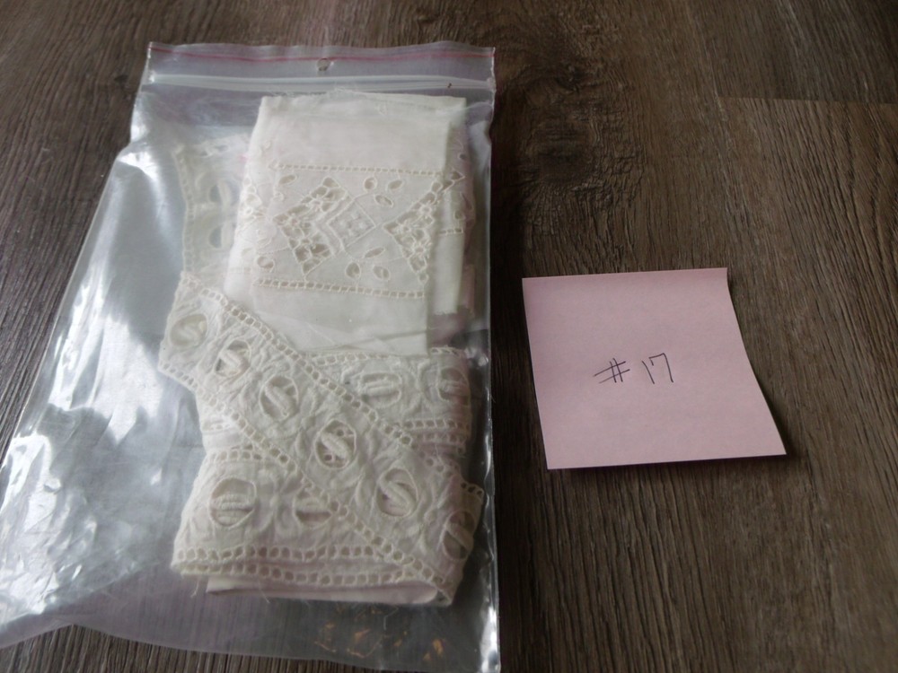 VINTAGE ANTIQUE SEWING  LACE #17