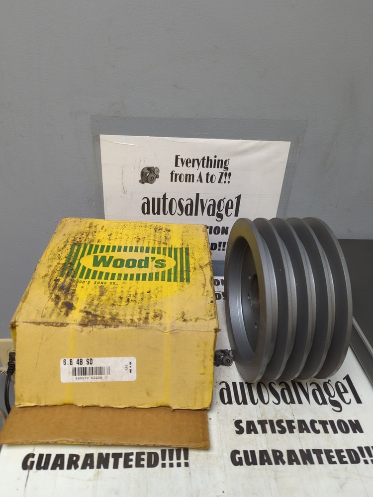 WOOD'S,6.8 4B SD,CONV SHEAVE NOS