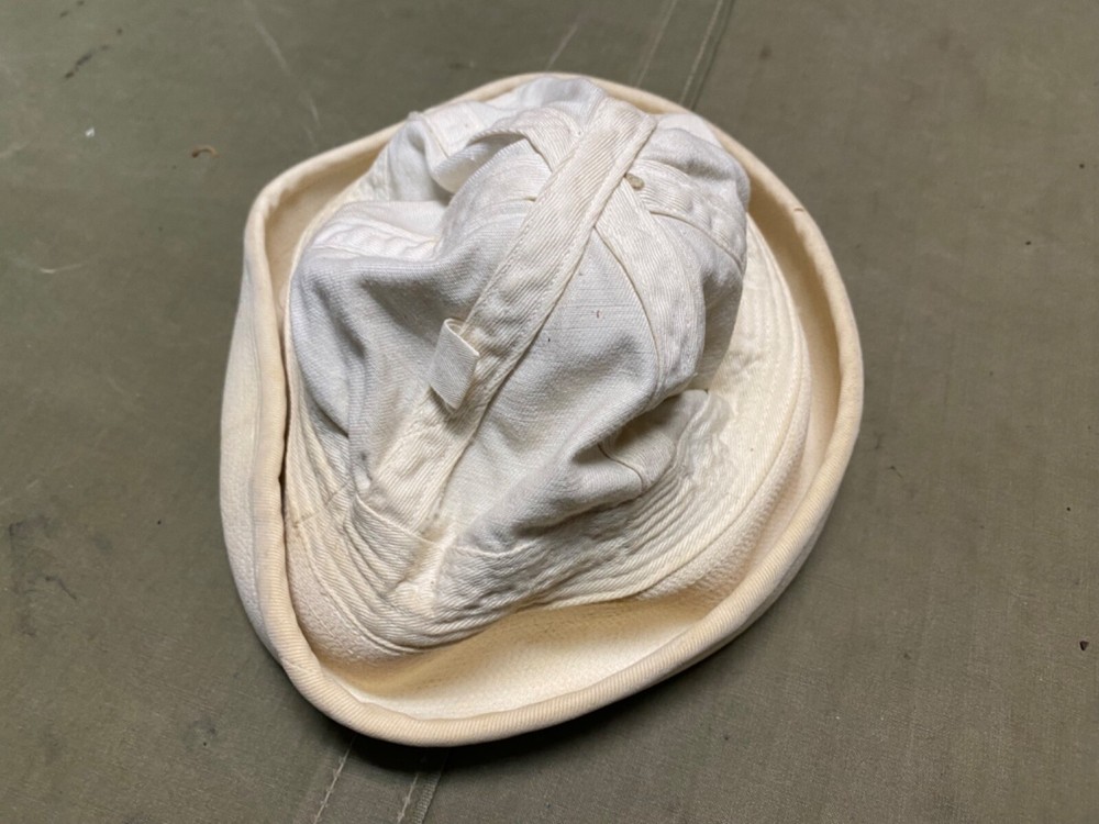 ORIGINAL WWII US NAVY ENLISTED DIXIE CUP HAT CAP- MEDIUM 7 1/8TH