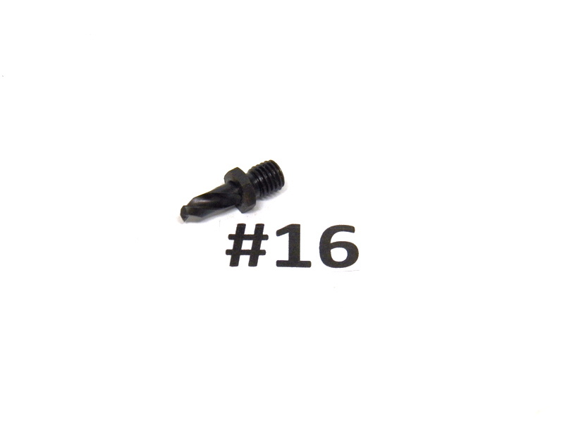 USA Made Stubby #16 (.1770) Cobalt Threaded Drill Bit 1/4-28