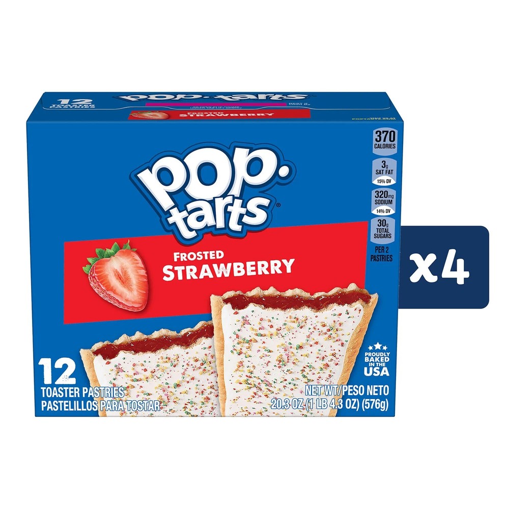 2 Pack - Pop-Tarts, Frosted Strawberry 48 ct.