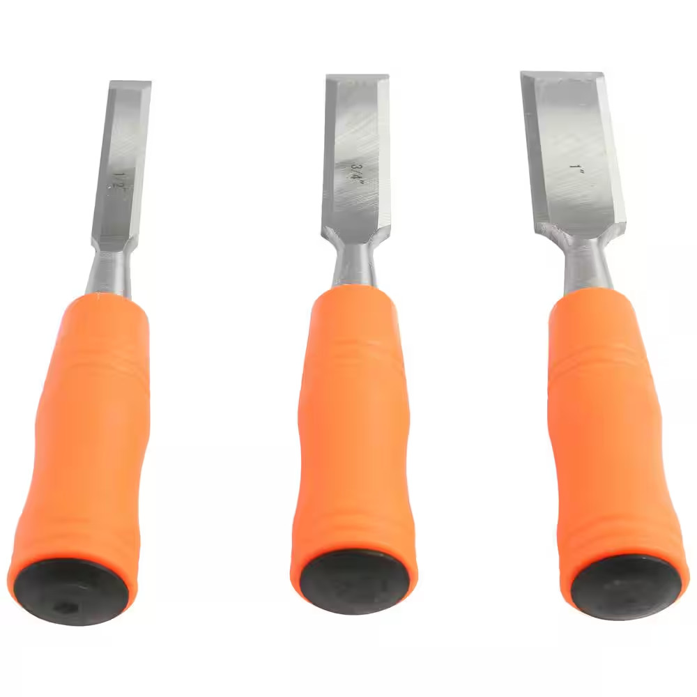 Economy Wood Chisel Set (3-Piece)