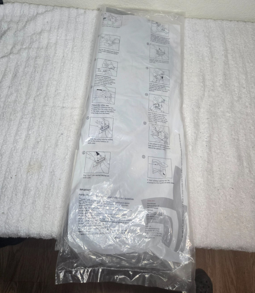 Ambu Immobilization Military Head Wedge Kit. NEW SEALED PACKAGE