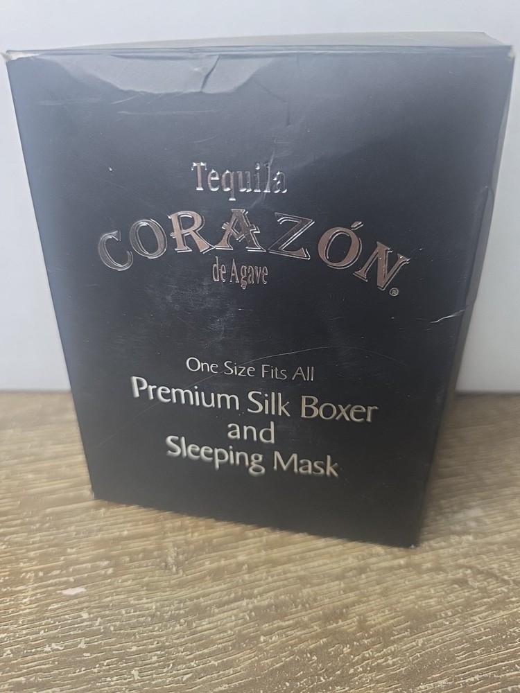 Corazon Tequila Silk Boxer And Sleeping Mask