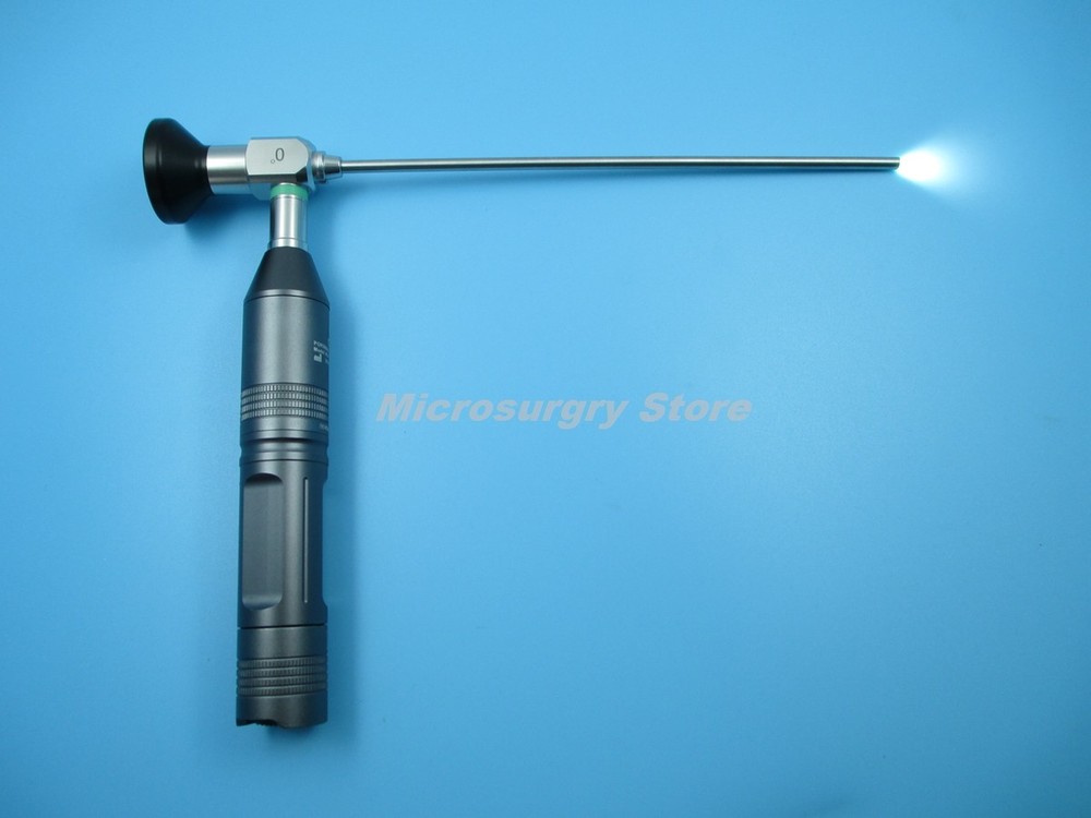 Portable Led Cold Light Source with Battery&Adaptor Connect to Wolf Light Cable