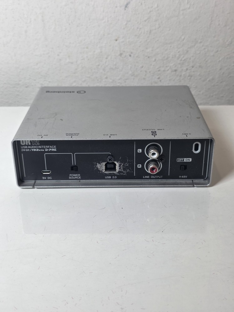 Steinberg UR12 - 24-bit/192 kHz - USB Audio Interface